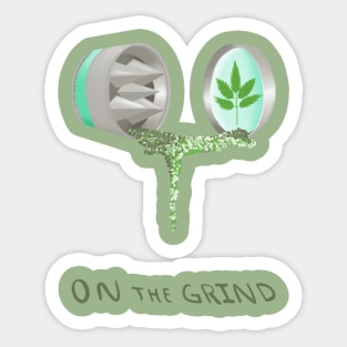 On the grind Sticker